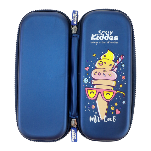 Image of Smily Kiddos Small Pencil case - ice cream blue