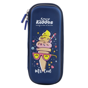 Smily Kiddos Small Pencil case - ice cream blue