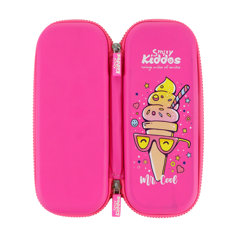 Image of Smily Kiddos Small Pencil case - ice cream pink