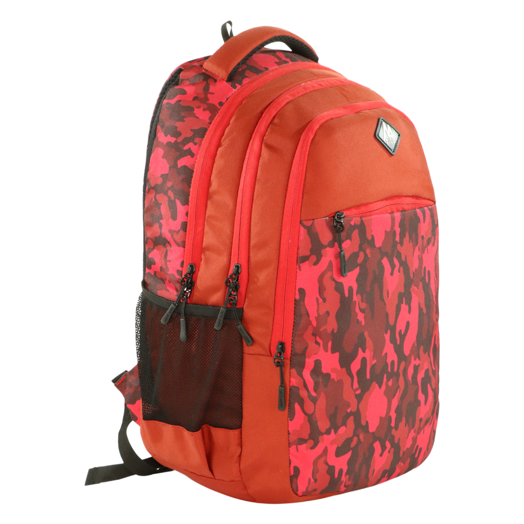 Mike Juno School Backpack - Red