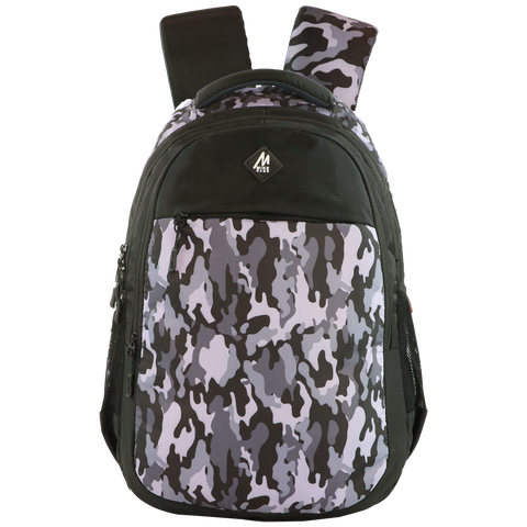 Mike Juno School Backpack - Grey