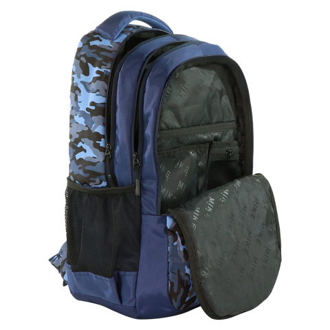 Mike Juno School Backpack - Blue
