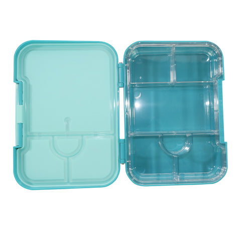 Smily Kiddos Bento lunch box - Cool Fruit Theme Light Blue