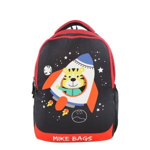 Mike space tiger black and red