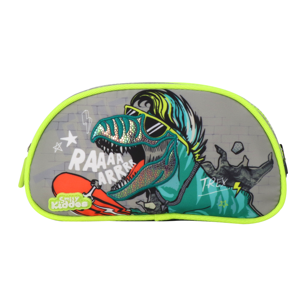 Party Dino Single Compartment Pencil Pouch