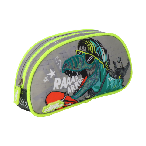 Image of Party Dino Single Compartment Pencil Pouch