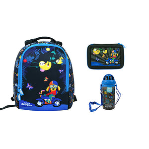 Smily Set of 3 ( Backpack, Pencil Case & Water Bottle )