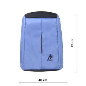 Mike Anti Theft Backpack - Light Blue