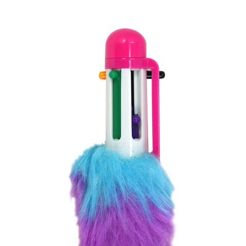 Image of Smily Kiddos Fluffy Rainbow Pen