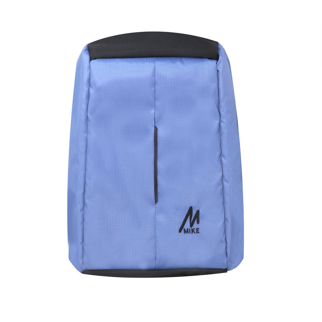 Mike Anti Theft Backpack - Light Blue