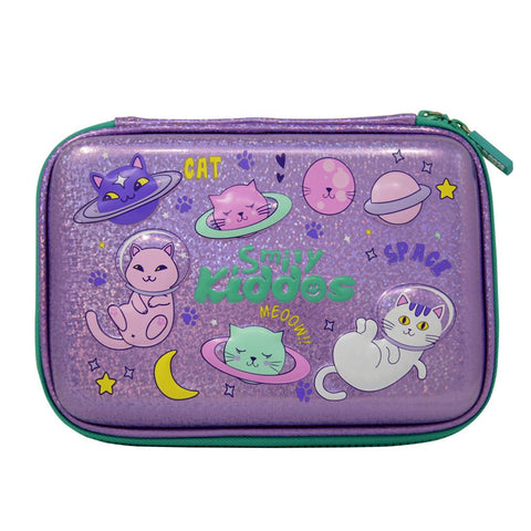 Image of Smily Sparkle Pencil Case Space Kitty