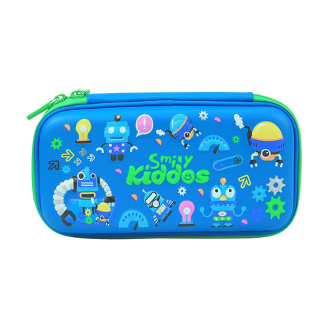 Image of Smily Small Pencil Case Blue