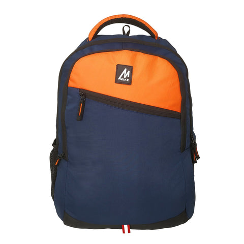 Image of Mike College Backpack - Orange & Blue
