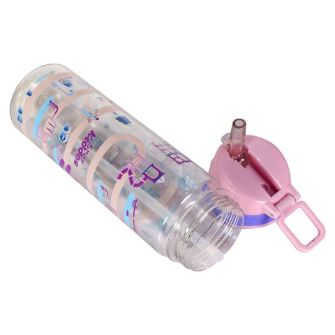Image of Smily Kiddos Straight Water Bottle Pink