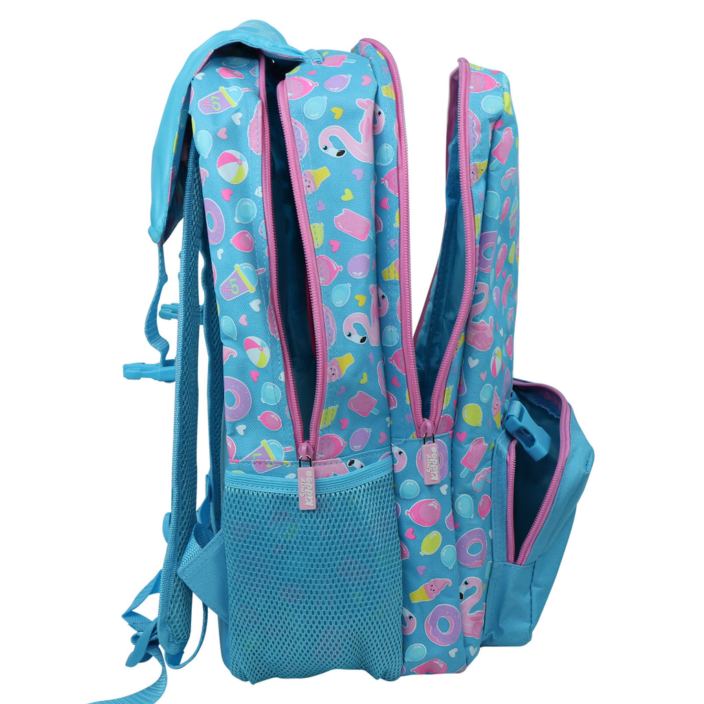 Smily Fancy Backpack Light Blue