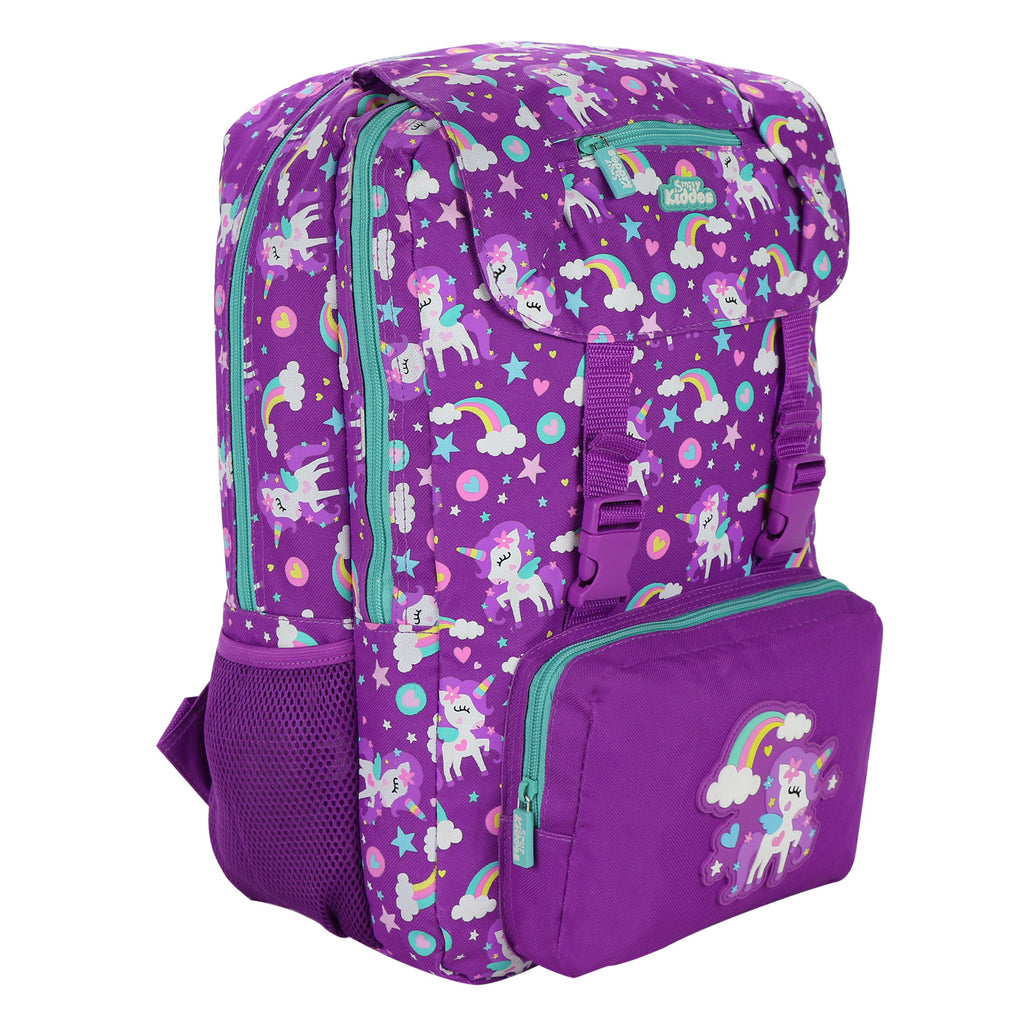Smily Fancy Backpack Purple