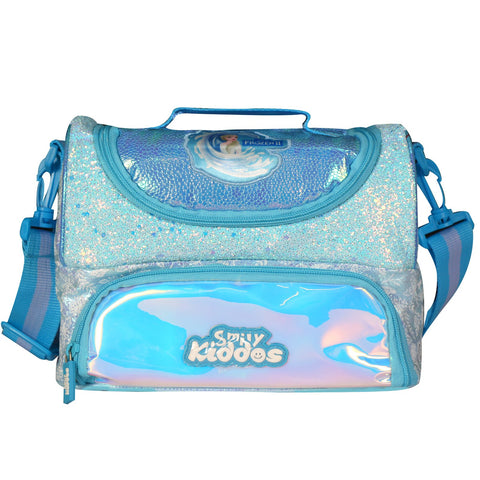 Image of Dual Slot Frozen 2 Elsa Holographic Lunch Bag