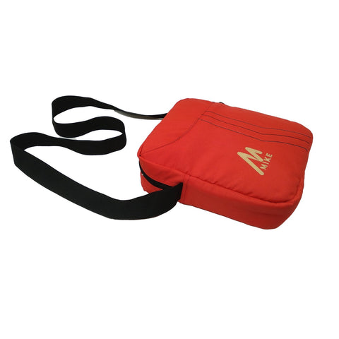 Image of Mike Solid Messenger Bag -  Red