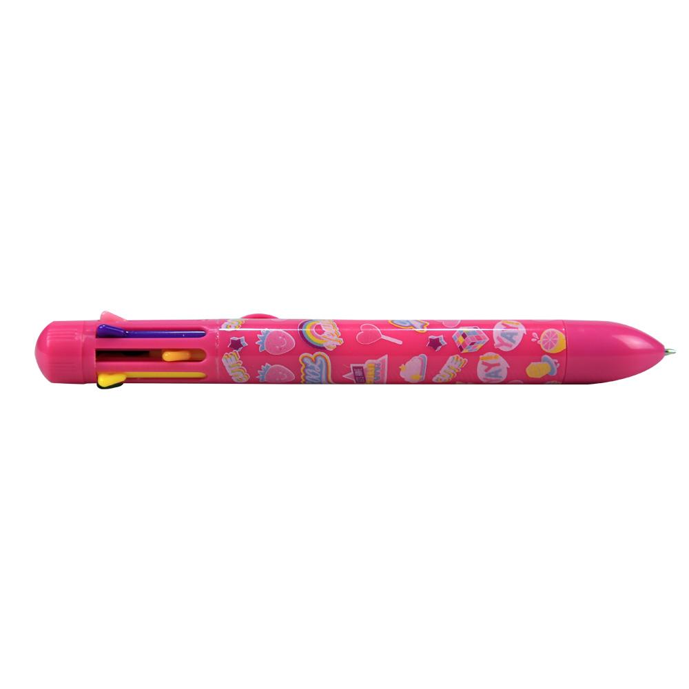 Smily Rainbow Pen Pink
