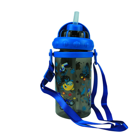 Image of Smily Sipper Water Bottle Black