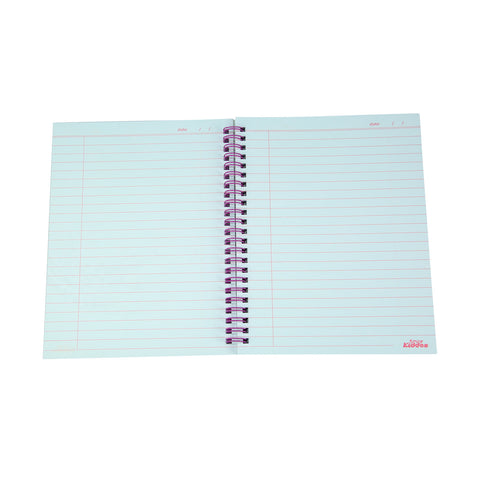 Image of Smily A5 Lined Notebook Pink