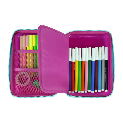 Image of Smily PVC Pencil Case Pink