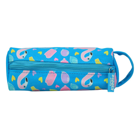 Image of Smily Pencil Pouch Light Blue