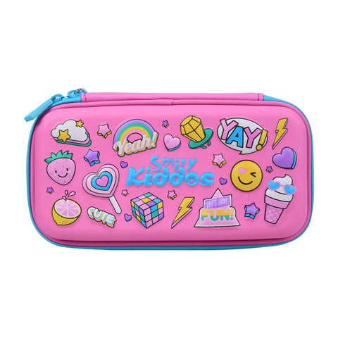 Image of Smily Small Pencil Case Pink