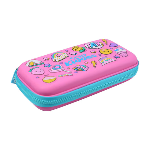 Image of Smily Small Pencil Case Pink