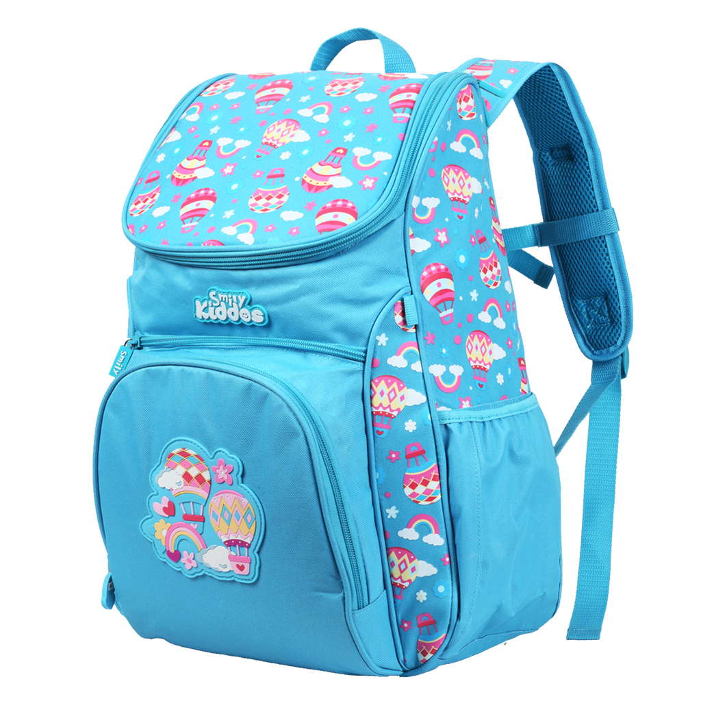 Smily U Shape Backpack Light Blue