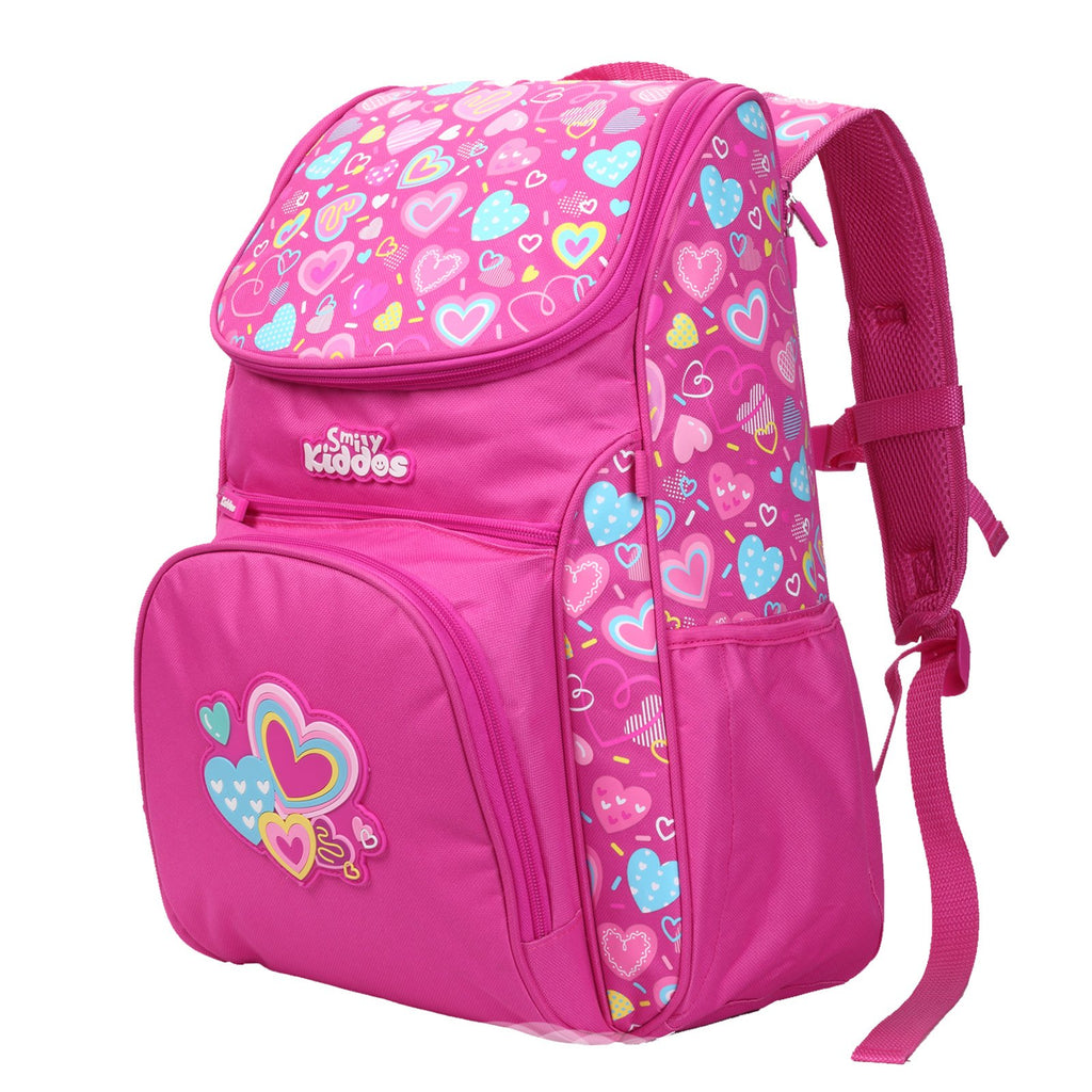 Smily U Shape Backpack Pink