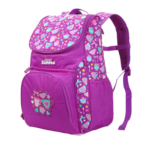 Smily U Shape Backpack Purple