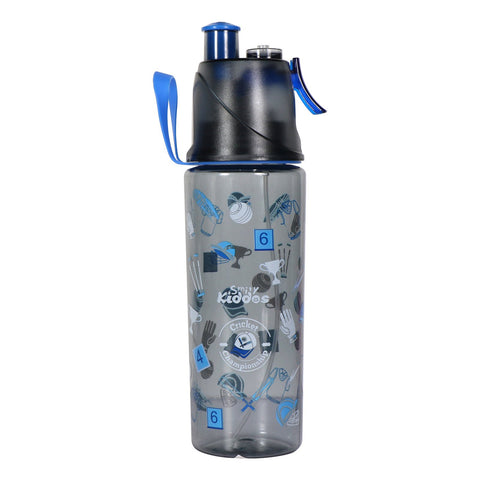 Image of Smily Kiddos Sports Water Bottle Cricket Theme