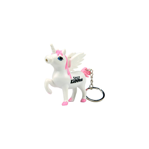 Image of Smily Unicorn Keyring Pink