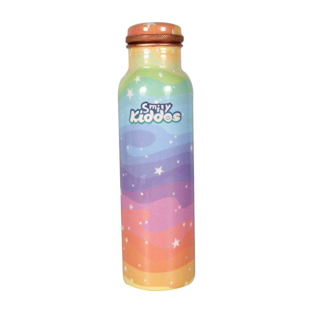 Star Rainbow Copper Water Bottle