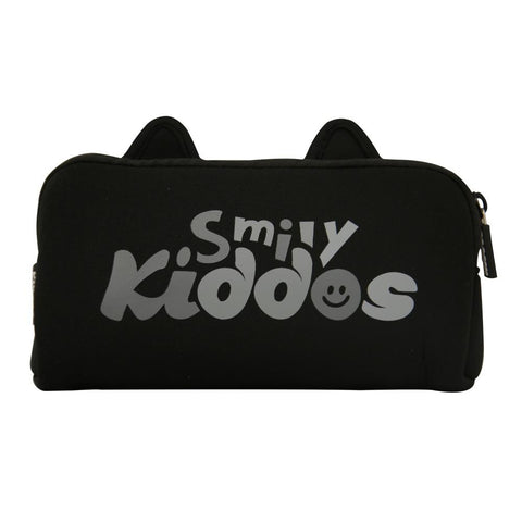 Image of Angry Doggy Pencil Case Black