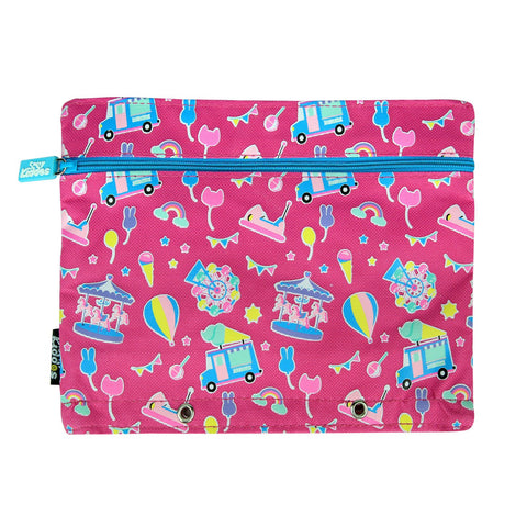 Image of Fancy A5 Pencil Case Pink