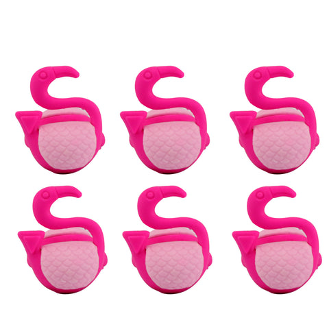 Flamingo Eraser Set