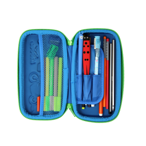Image of Motor Racing Small Pencil Case Blue