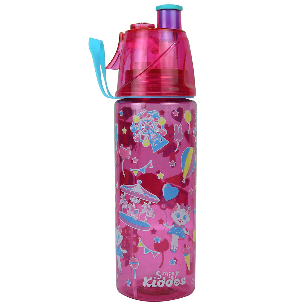 Smily Kiddos Sports Drink Bottle Pink - 550 ml