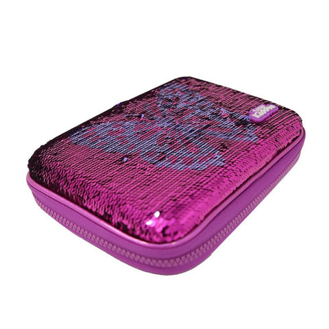 Image of Smily Bling Butterfly Pencil Case Pink