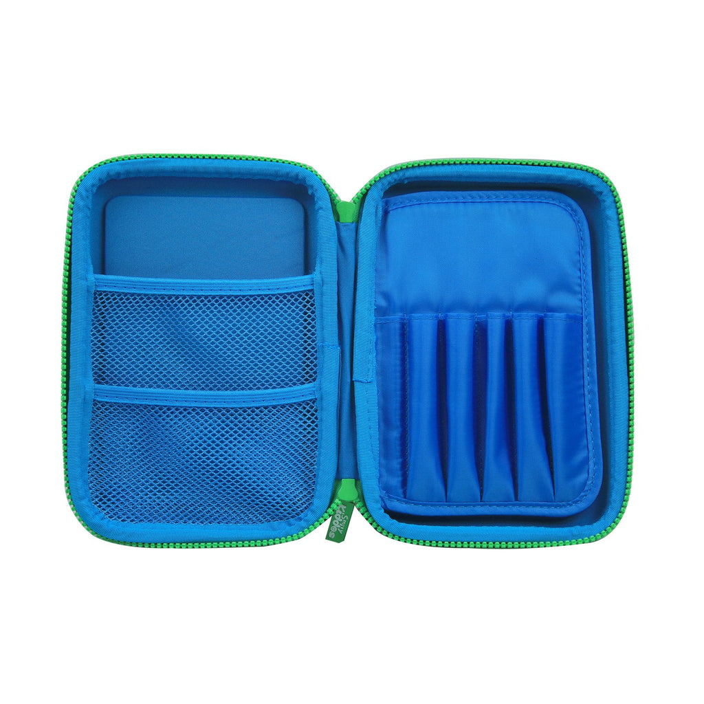 Smily Scented Hardtop Pencil Box Blue