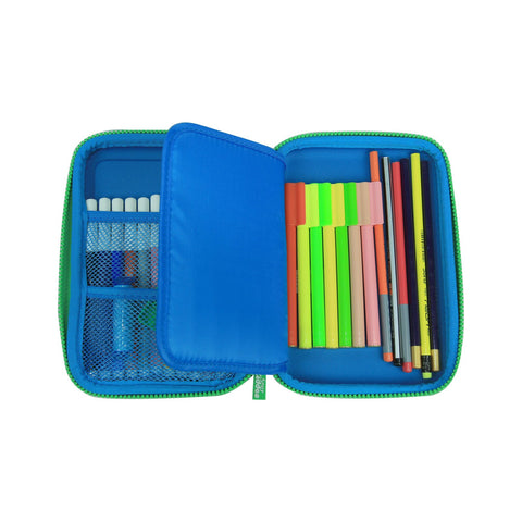 Image of Smily Scented Hardtop Pencil Box Blue