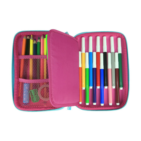 Image of Smily Scented Hardtop Pencil Box Pink